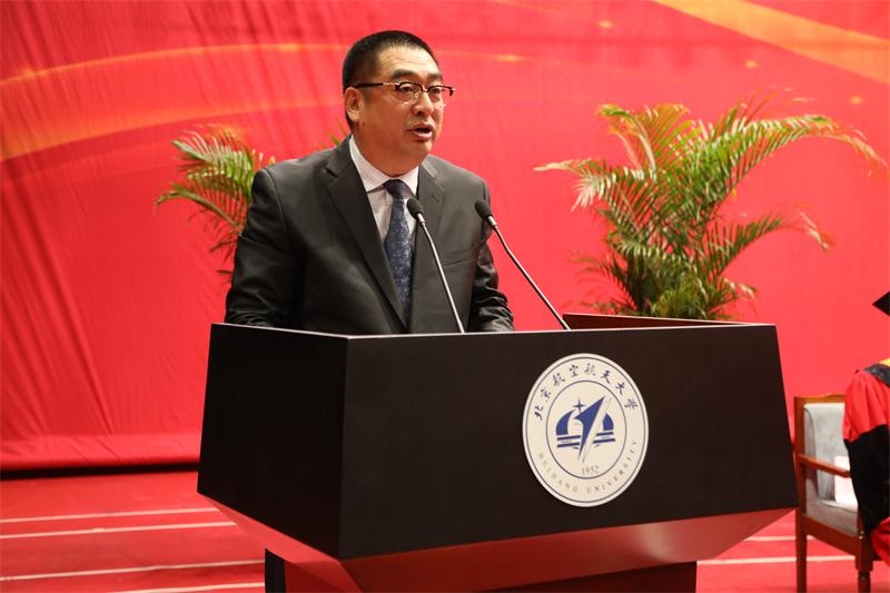 思路決定出路，想法決定干法--科達(dá)潔能董事長邊程出席北航2017-2018學(xué)年研究生畢業(yè)典禮