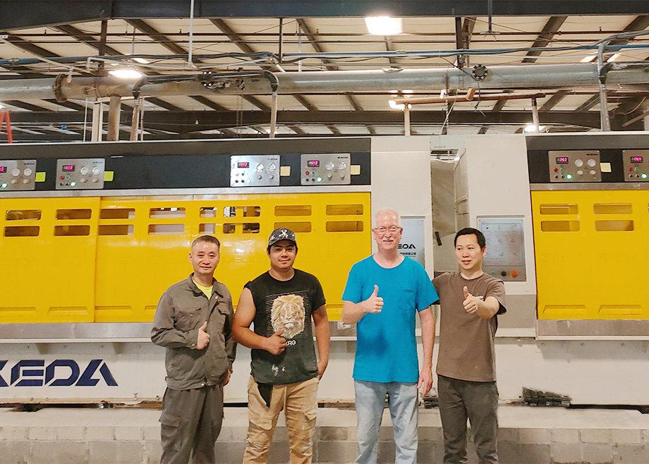 重要市場(chǎng)突破！科達(dá)石材機(jī)械新品在美國(guó)成功投產(chǎn)